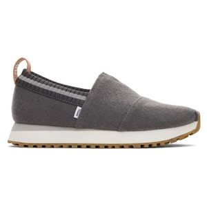 TOMS Resident 2.0 Grey Felt Sneaker